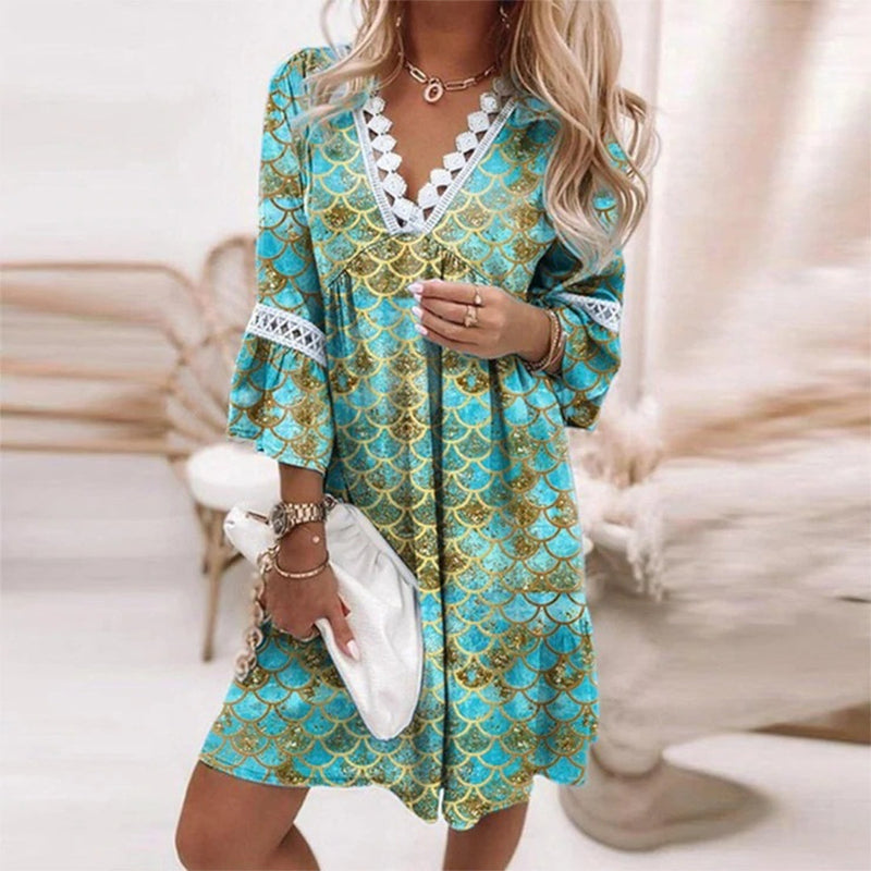 Robe élégante et ample - Confortable et respirante pour un look élégant