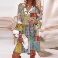 Robe élégante et ample - Confortable et respirante pour un look élégant