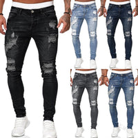 Benham - Jean robuste pour homme avec détails en relief pour un look robuste