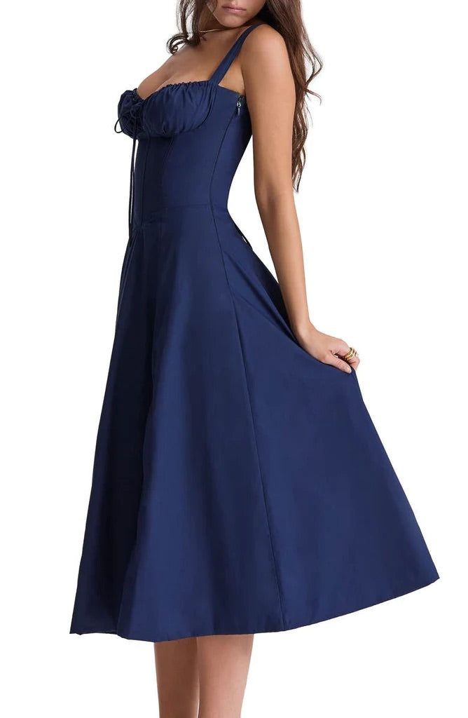 Robe florale élégante avec taille flatteuse - Parfaite pour toutes les occasions