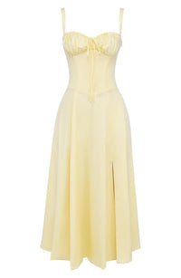 Robe florale élégante avec taille flatteuse - Parfaite pour toutes les occasions