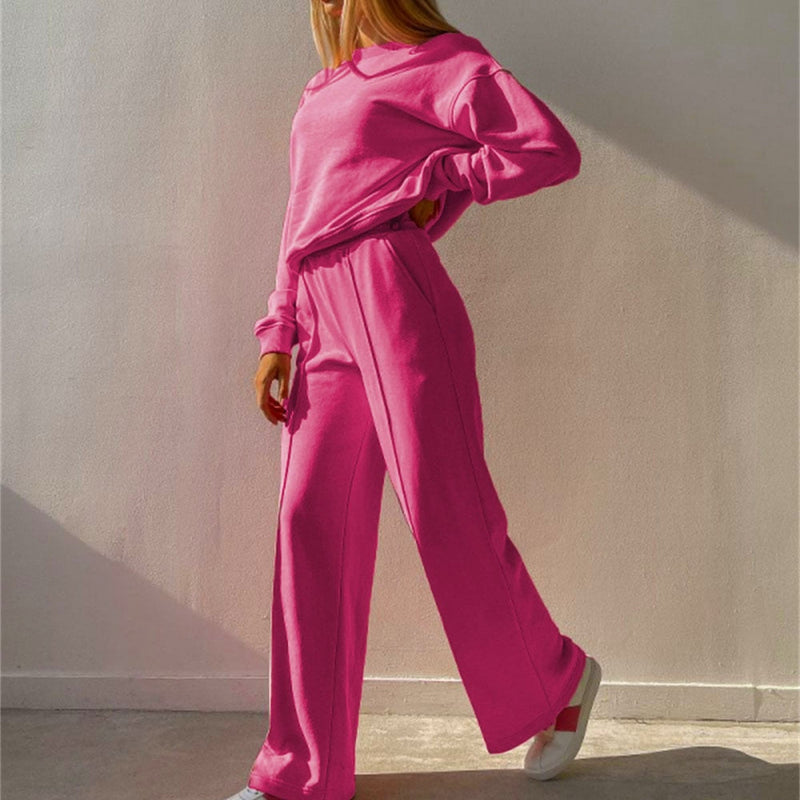 Lulu Luxury 2-Piece Jogging Suit for Women - Comfort and Style in One Set