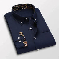 Camisole classique de manga longue pour homme