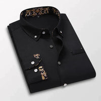 Camisole classique de manga longue pour homme