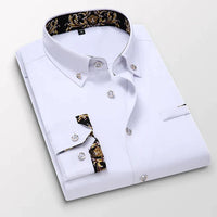 Camisole classique de manga longue pour homme