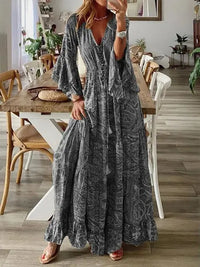 Robe longue chic et bohème - Kristen pour un look élégant et estival
