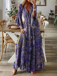 Robe longue chic et bohème - Kristen pour un look élégant et estival