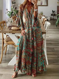 Robe longue chic et bohème - Kristen pour un look élégant et estival