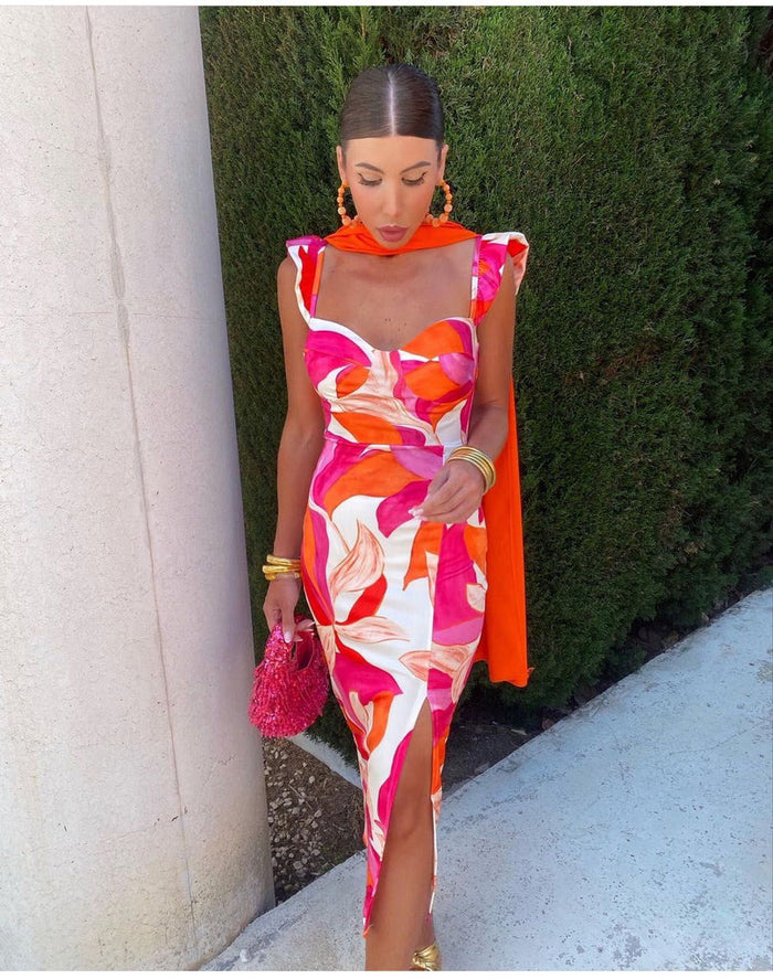 Elégante robe de gala Abigail pour un anniversaire exceptionnel et inégalé