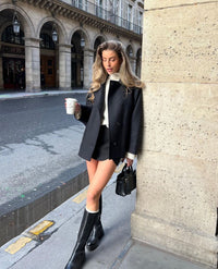 Florine™ Manteau en laine surdimensionné