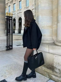 Florine™ Manteau en laine surdimensionné