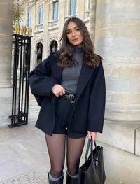 Florine™ Manteau en laine surdimensionné