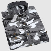 Camisole classique de l'homme avec étampe et manteau long