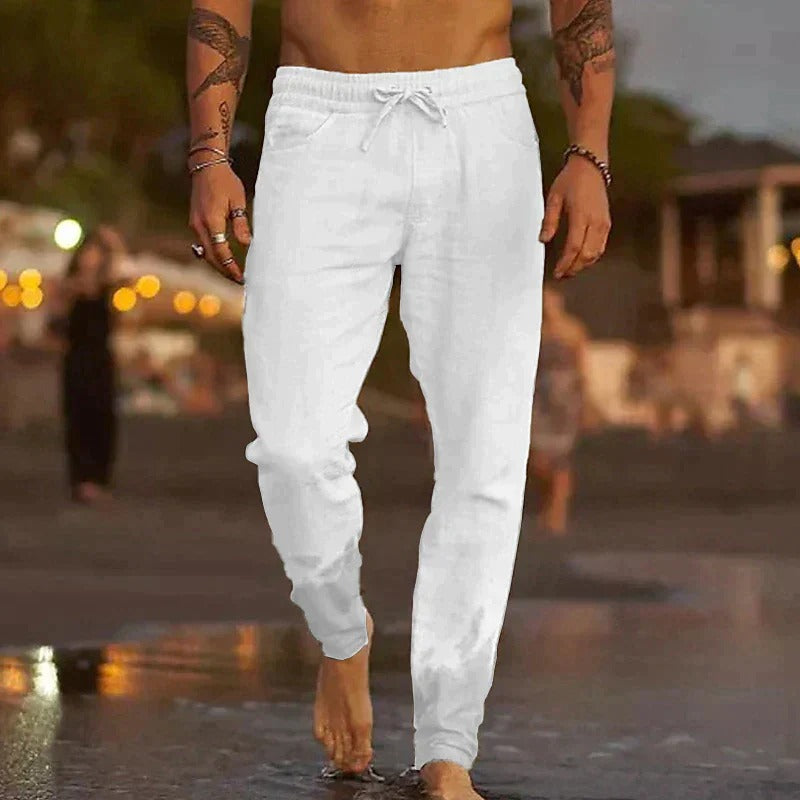 Pantalon d'été pour homme - frais, confortable et élégant