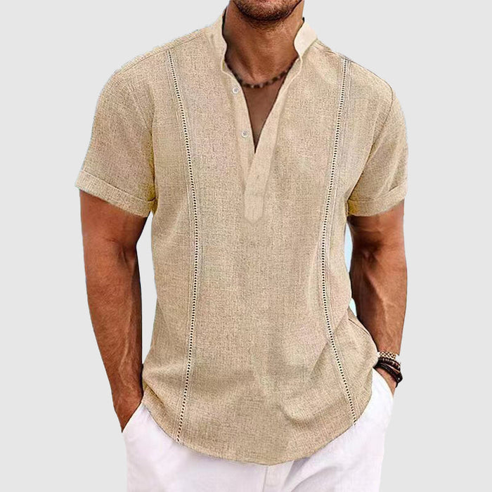 Camisole masculine de manga corta transpirable para mayor comodidad