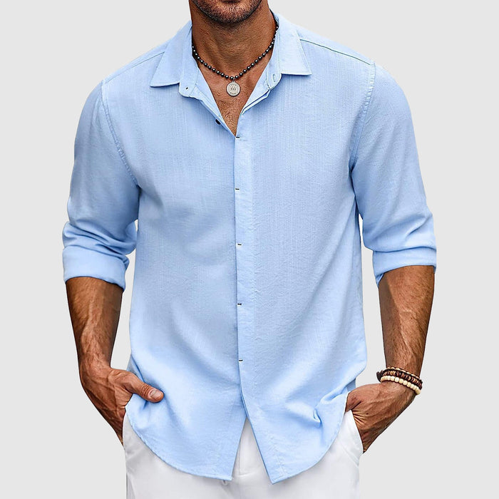 Camisole masculine de manga longue et élégante pour les occasions spéciales