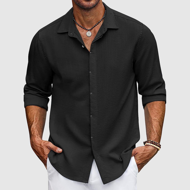 Camisole masculine de manga longue et élégante pour les occasions spéciales