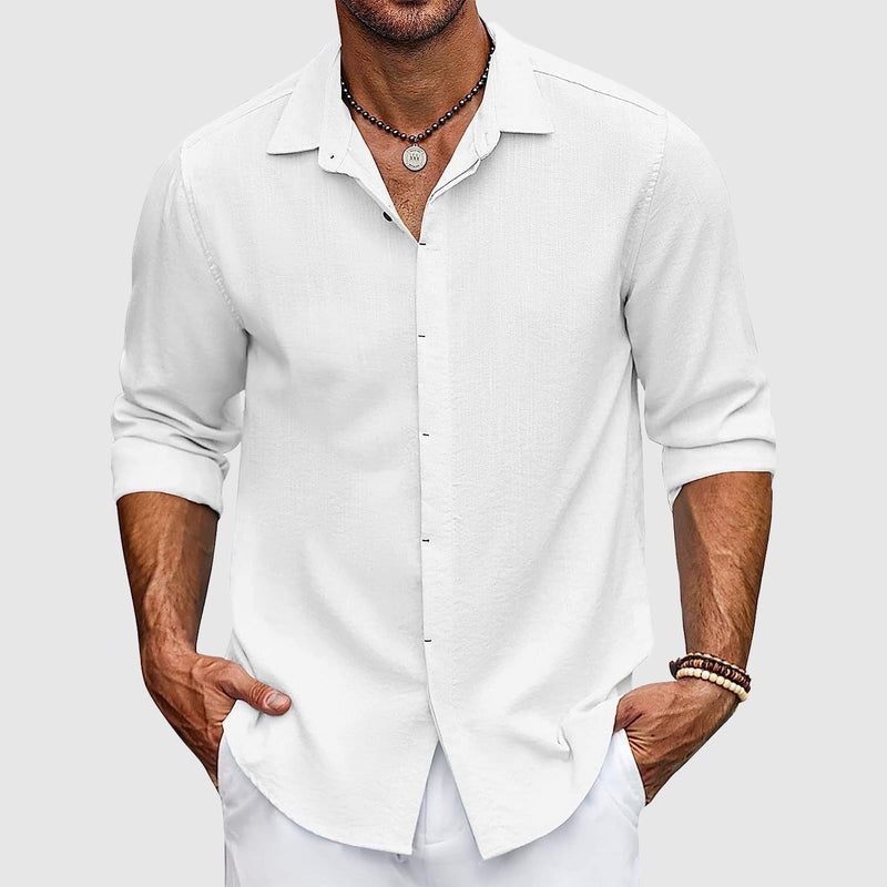 Camisole masculine de manga longue et élégante pour les occasions spéciales