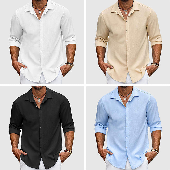 Camisole masculine de manga longue et élégante pour les occasions spéciales