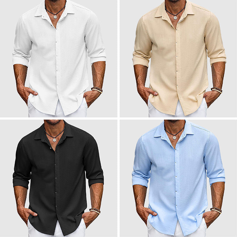 Camisole masculine de manga longue et élégante pour les occasions spéciales