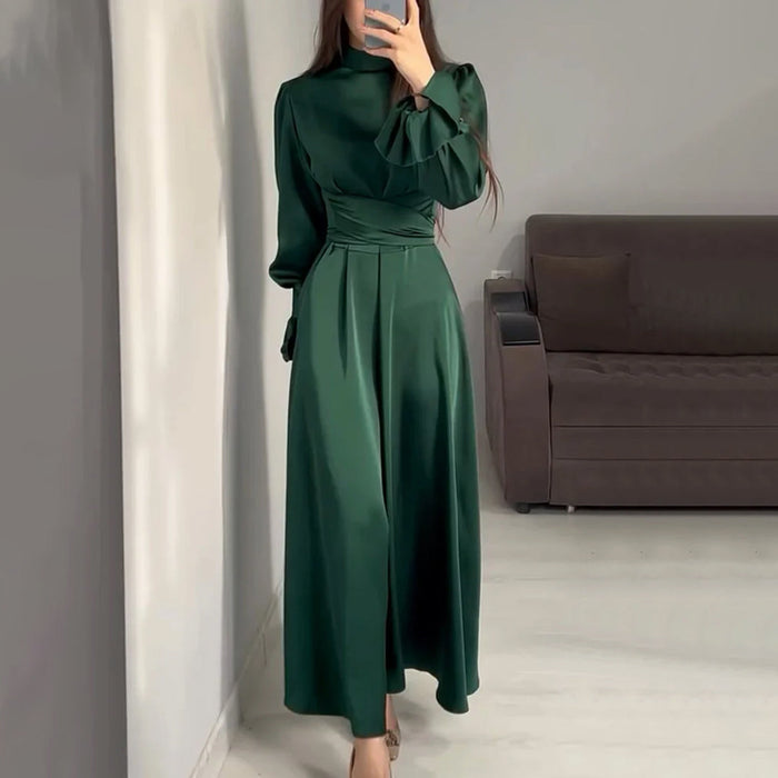 Robe longue élégante Rasha - Elégance et confort pour toutes les occasions