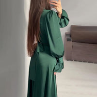 Robe longue élégante Rasha - Elégance et confort pour toutes les occasions