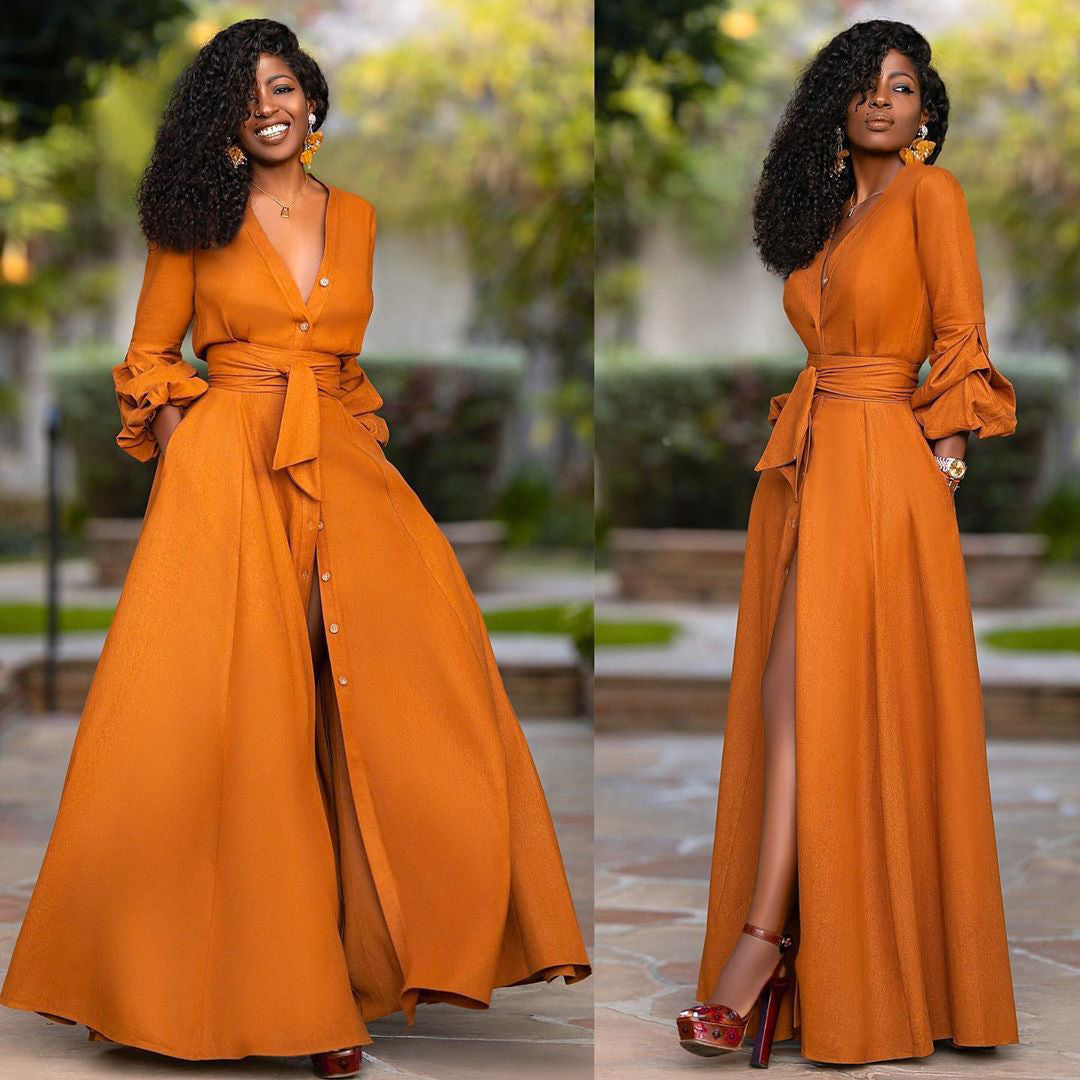 Lavera - Robe longue d'été pour femmes pour un look élégant et confortable