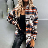 LYLA - Cozy Checked Jacket for Ultimate Comfort