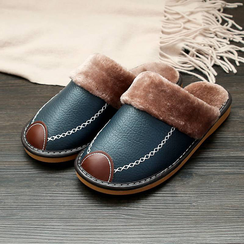 LUCAS - Pantoufles confortables et chaudes pour hommes