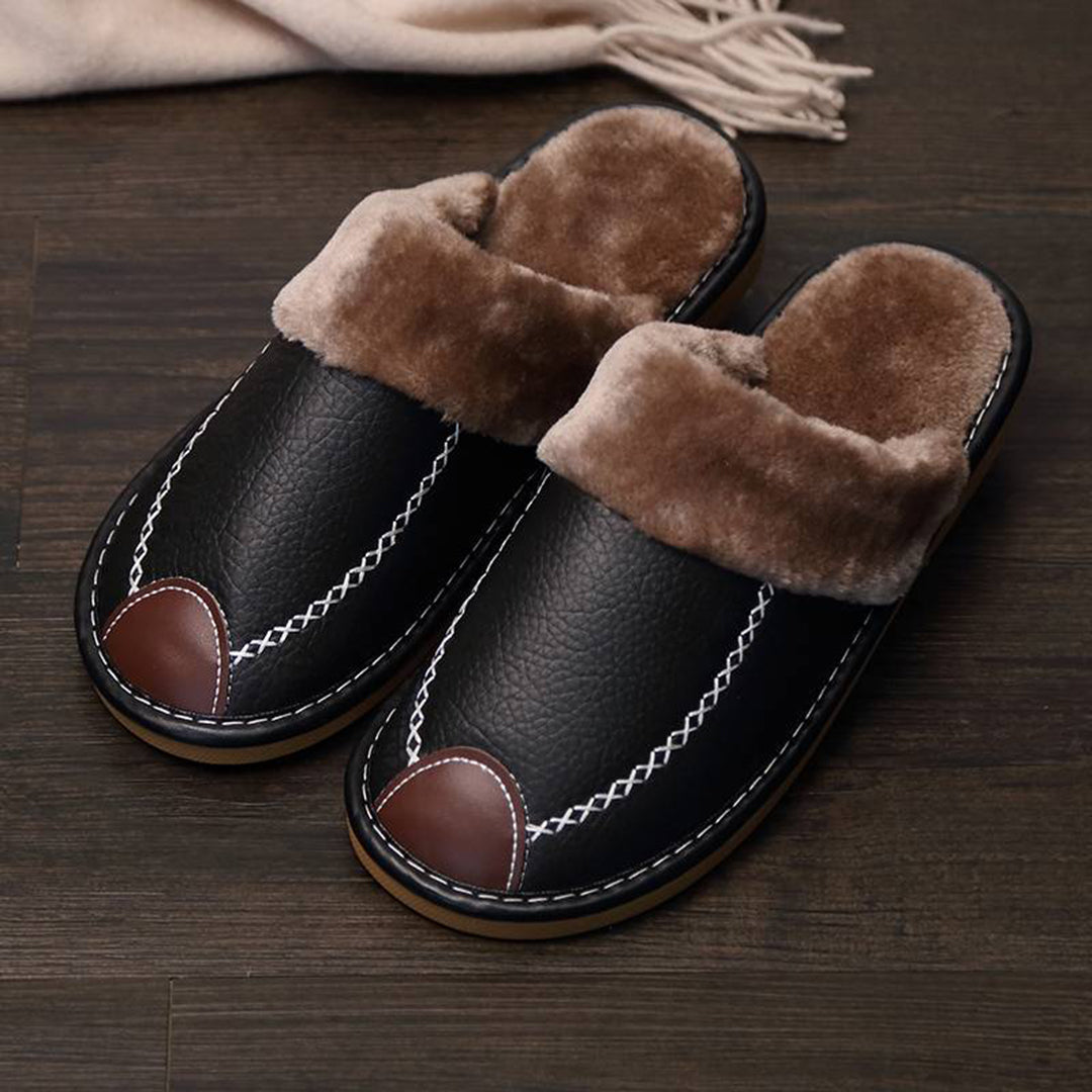LUCAS - Pantoufles confortables et chaudes pour hommes