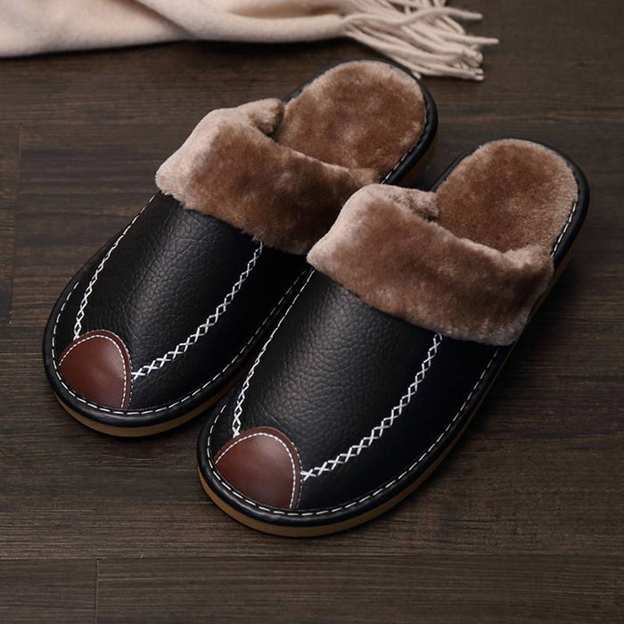 LUCAS - Pantoufles confortables et chaudes pour hommes
