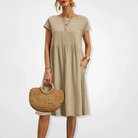 Chic Sommerkleid | Bequemer and Eleganter Stil | Leicht und Atmungsaktiv für Perfekten Komfort