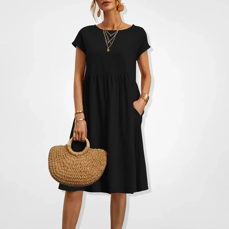 Chic Sommerkleid | Bequemer and Eleganter Stil | Leicht und Atmungsaktiv für Perfekten Komfort