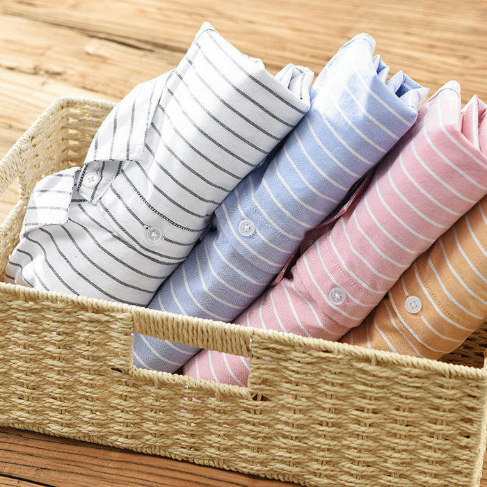 Harnais pour hommes avec poignées - Gestreift, Locker Sitzend, Baumwollmischung, Brusttasche