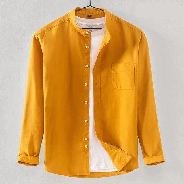 Camisole pour homme à col haut avec étiquette moderne et classique