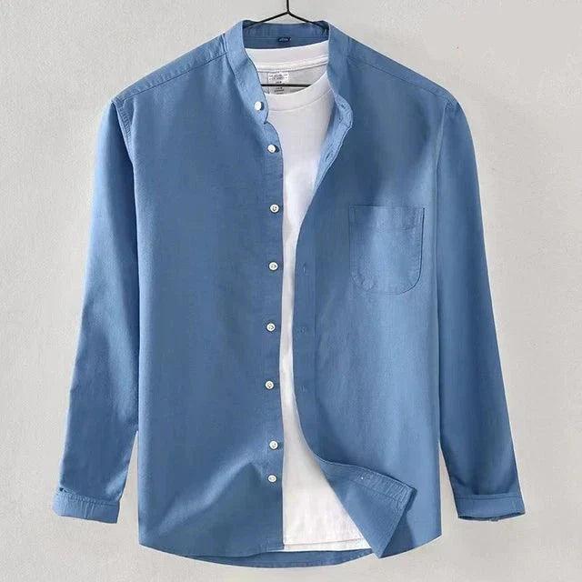 Camisole pour homme à col haut avec étiquette moderne et classique