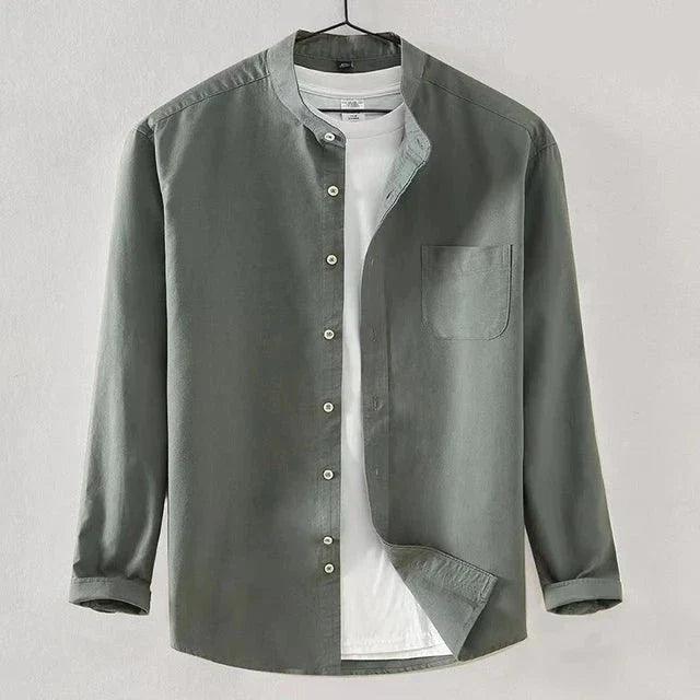 Camisole pour homme à col haut avec étiquette moderne et classique
