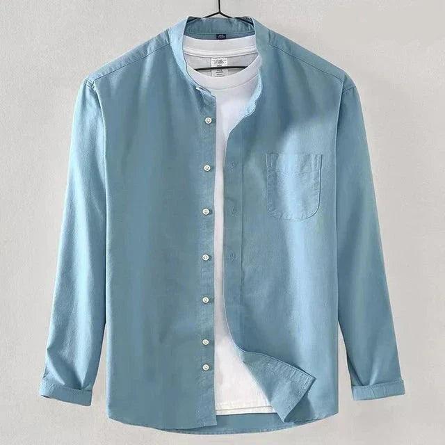 Camisole pour homme à col haut avec étiquette moderne et classique