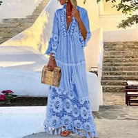 Robe longue élégante et chatoyante - Sunny