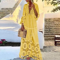 Robe longue élégante et chatoyante - Sunny