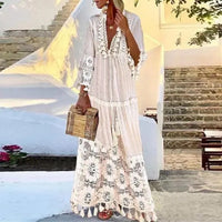 Robe longue élégante et chatoyante - Sunny