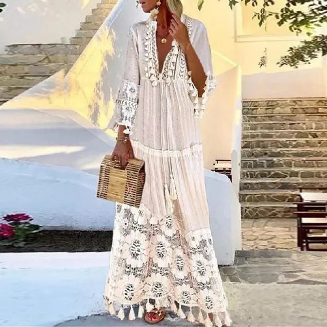 Robe longue élégante et chatoyante - Sunny