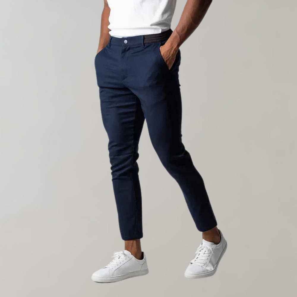 Pantalon chino Leonardo élégant pour hommes - Confort et style en un !