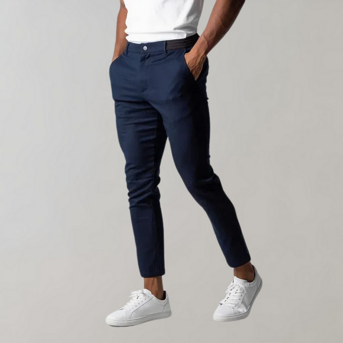 Pantalon chino Leonardo élégant pour hommes - Confort et style en un !
