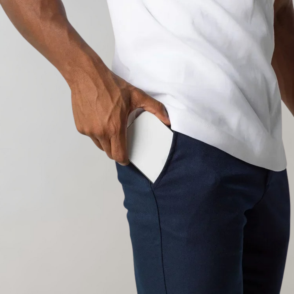 Pantalon chino Leonardo élégant pour hommes - Confort et style en un !