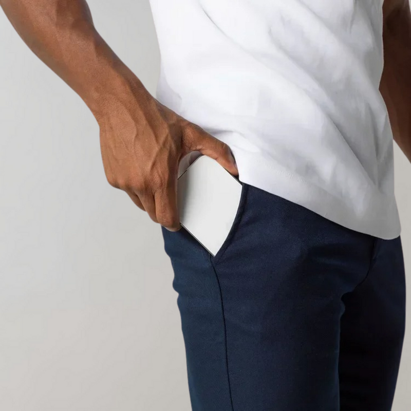 Pantalon chino Leonardo élégant pour hommes - Confort et style en un !