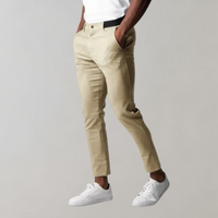 Pantalon chino Leonardo élégant pour hommes - Confort et style en un !