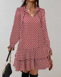 Robe Midi Décontractée à Col en V Légère pour Femmes - Tenue d'Été Confortable