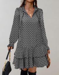 Robe Midi Décontractée à Col en V Légère pour Femmes - Tenue d'Été Confortable