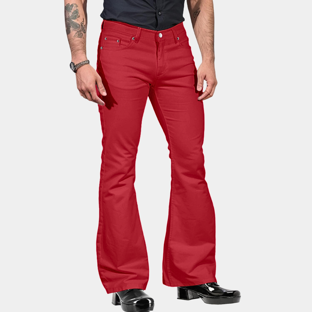 Bruno - Pantalon évasé à la mode pour hommes pour un look élégant